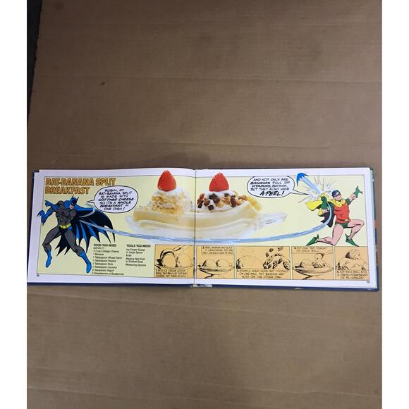 DC Super Heroes Super Healthy Cookbook Publisher Misprint Anomaly Vintage Gift - Picture 7 of 13